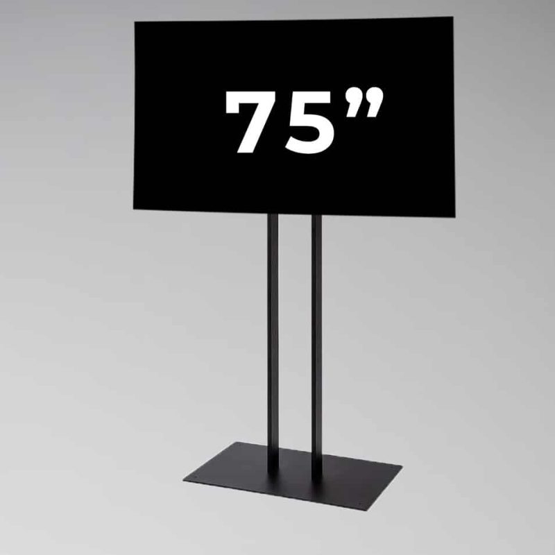 75 Zoll Bildschirm mieten für Konferenzen und Präsentationen